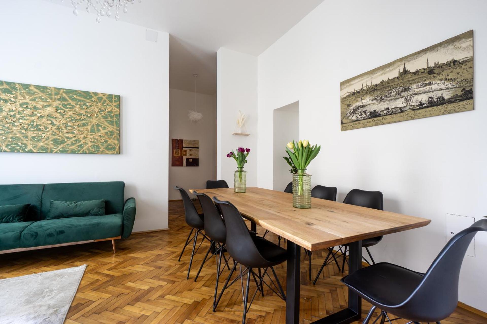 Central Apartment In Viennese Old Building Kültér fotó