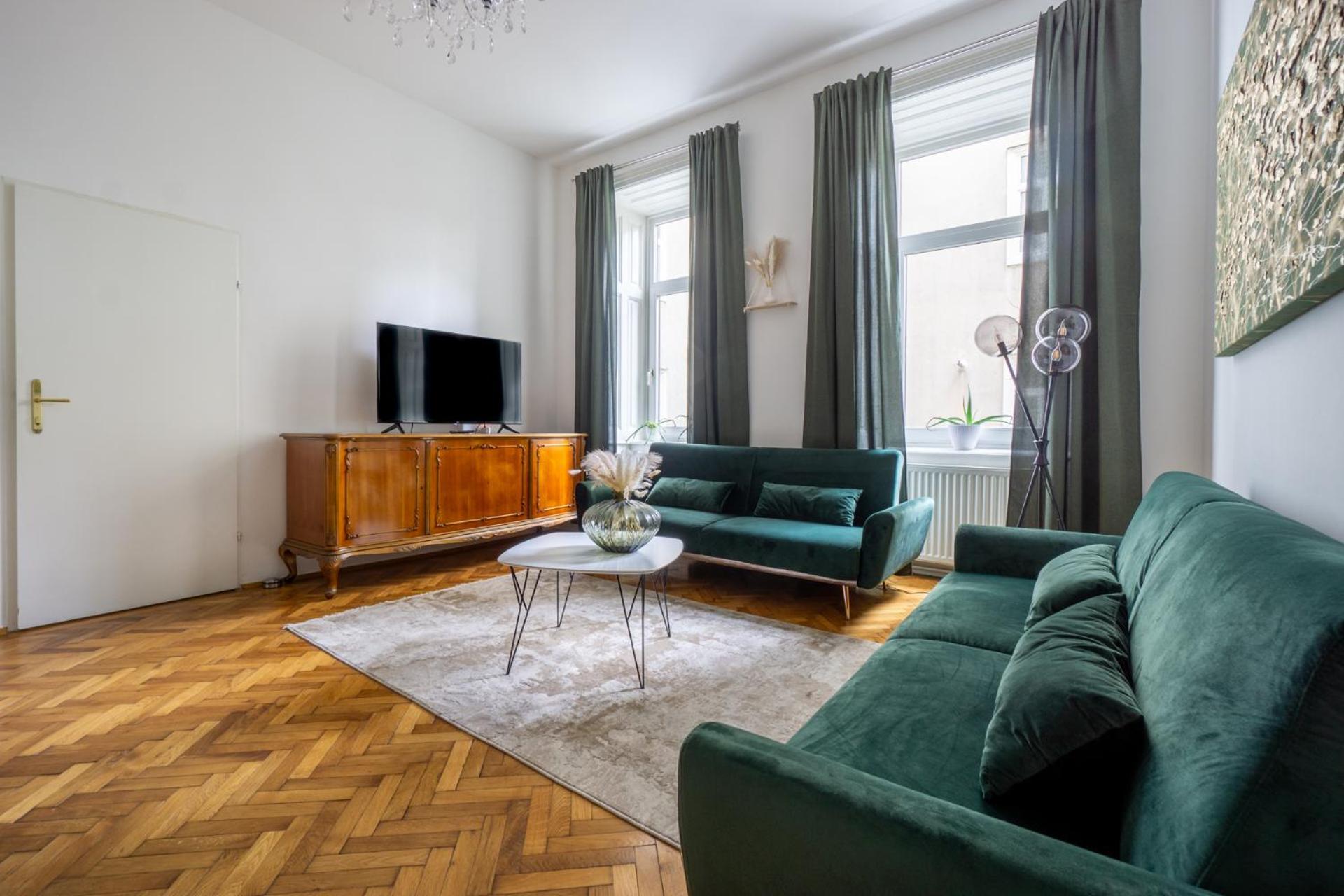 Central Apartment In Viennese Old Building Kültér fotó
