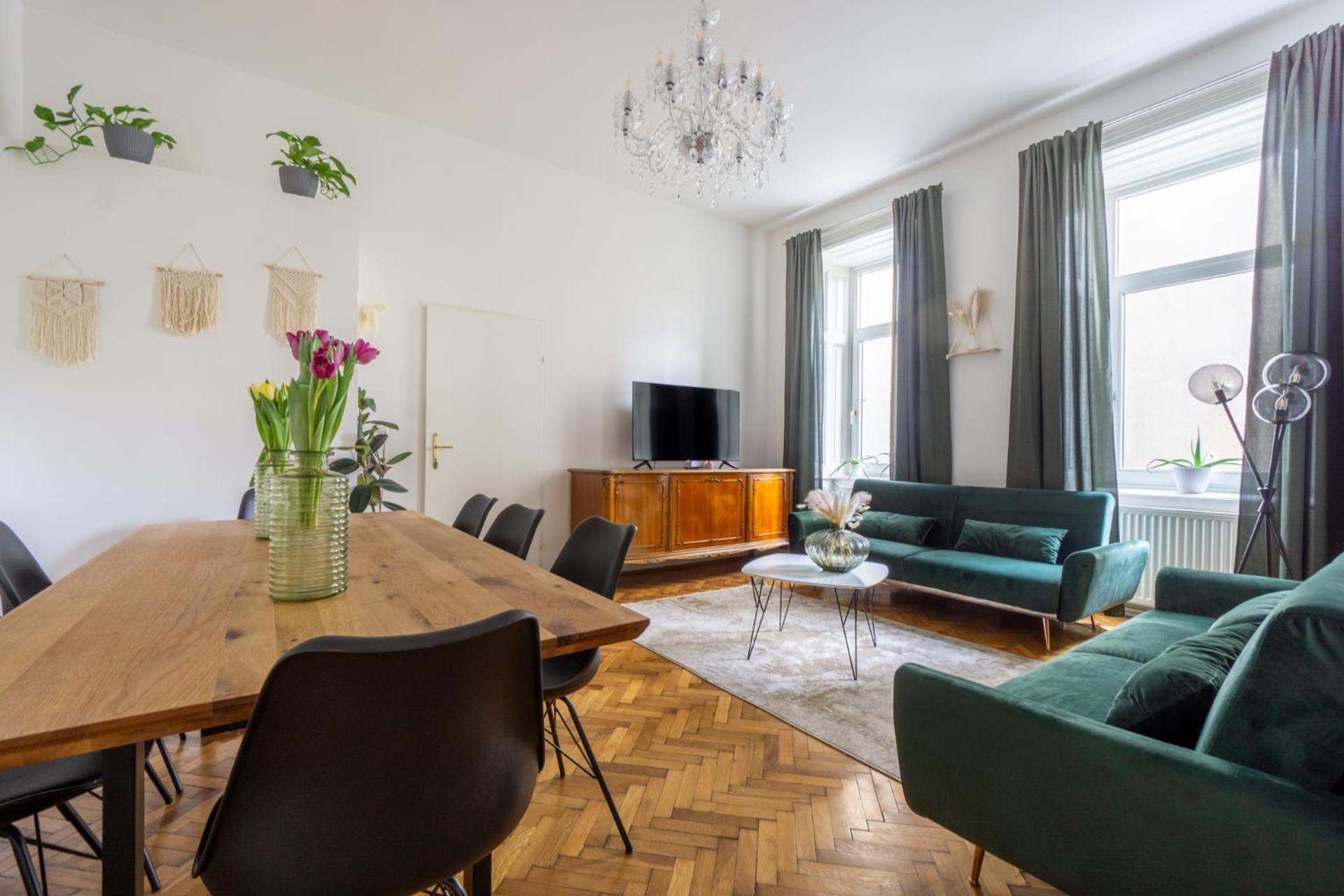 Central Apartment In Viennese Old Building Kültér fotó